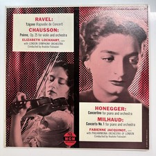 Tzigane Po&eacute;me Concerto No. 1 LP Vinyl Record Lockhart | Jacquinot MGM E3041