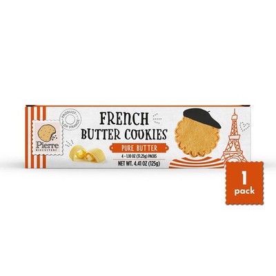 French Butter Cookies 22% Butter 4.41 Ounce (Pack of 1)