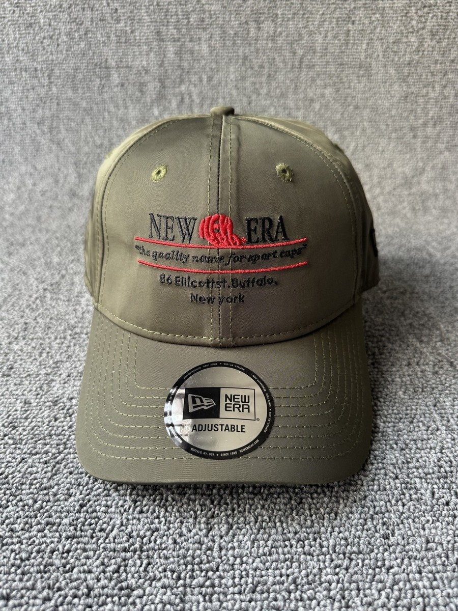 New Era Sport 9FORTY Adjustable Strapback Olive Green One Size Baseball Cap