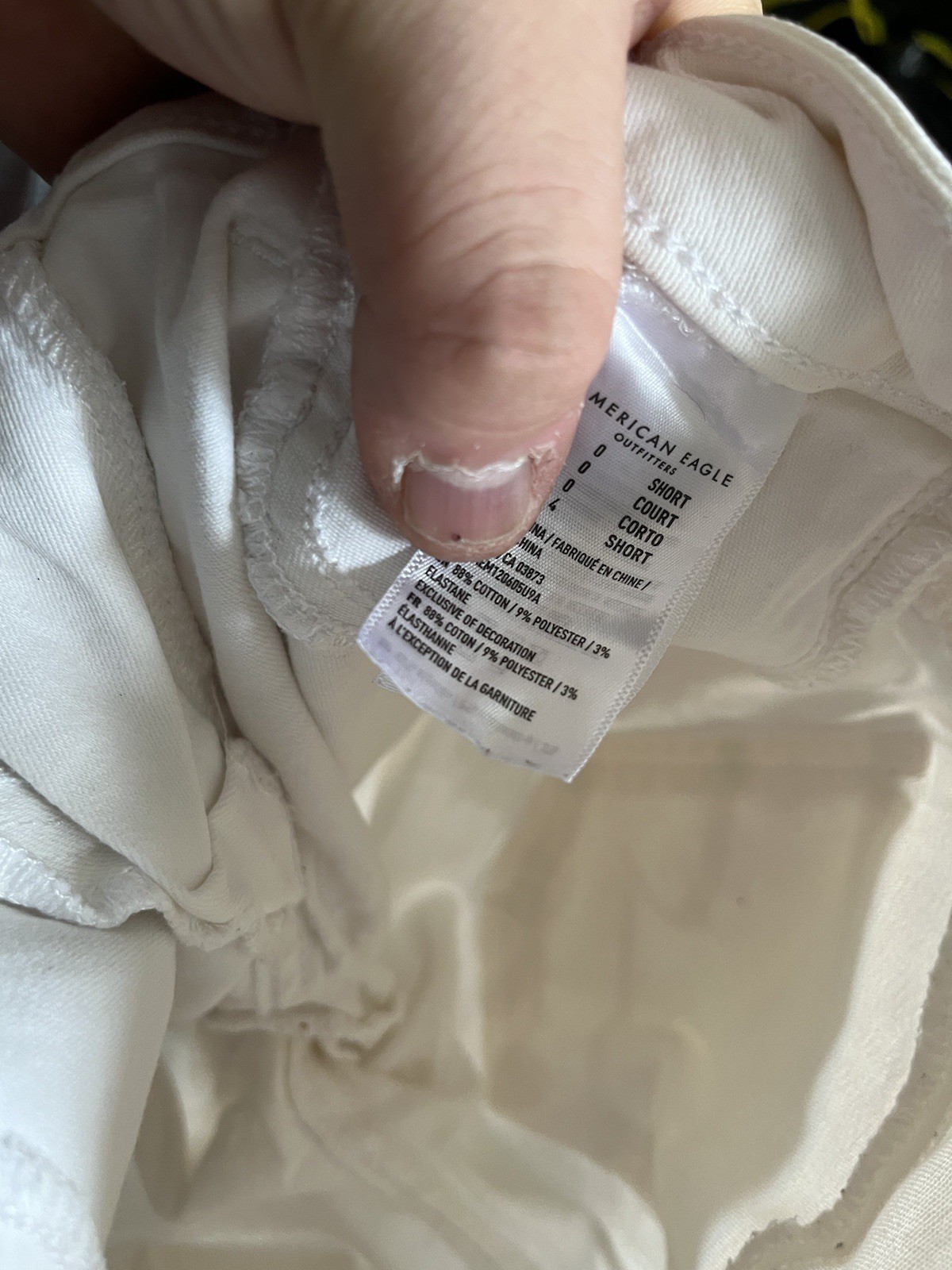 American Eagle White Super Stretch Solid Jegging … - image 6