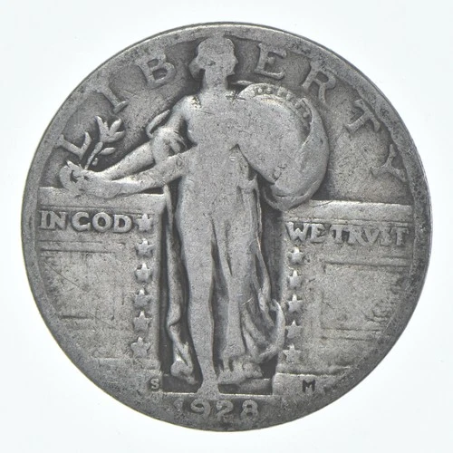 1928-S Standing Liberty Quarter Estate Coin Collection *981