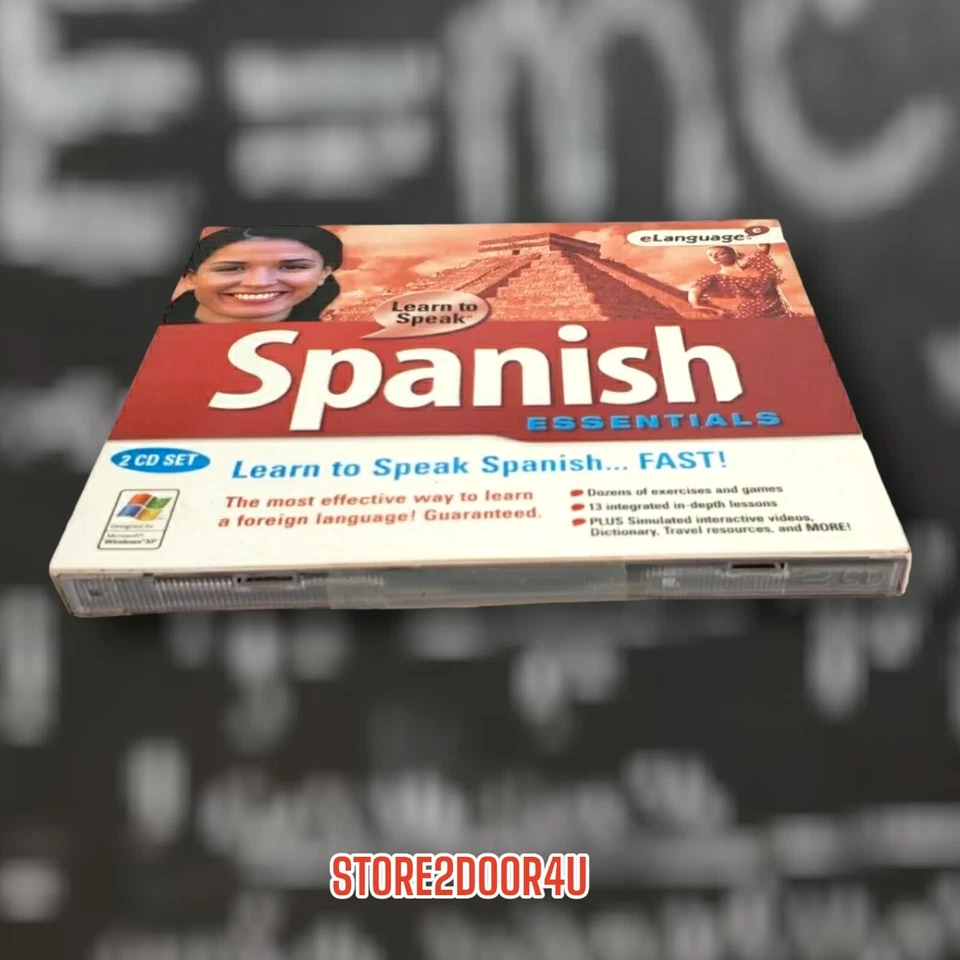 Learn To Speak Spanish 2CD Essentials eLanguage PC Learn Spanish 2005 WINDOWS XP - Image 2 of 3