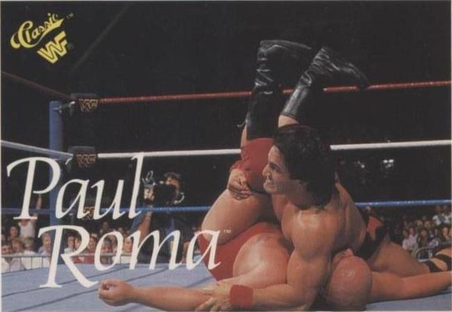 1989 Classic WWF - Paul Roma #98 (RC) for sale online | eBay