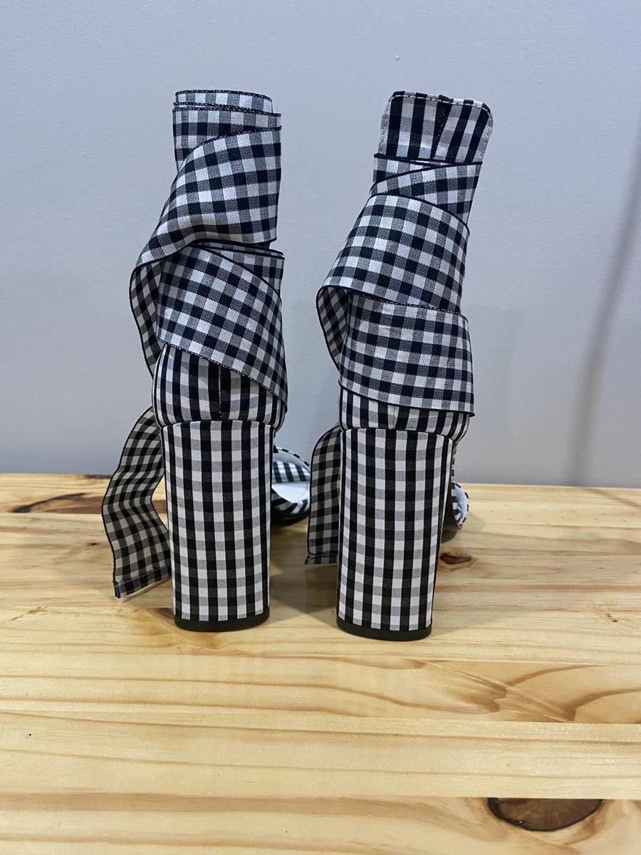 Guess gingham shoes Clearance