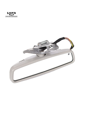 Mercedes R230 SL-Class Rear View Mirror Glass Garage Door Opener Alpaca Gray OEM