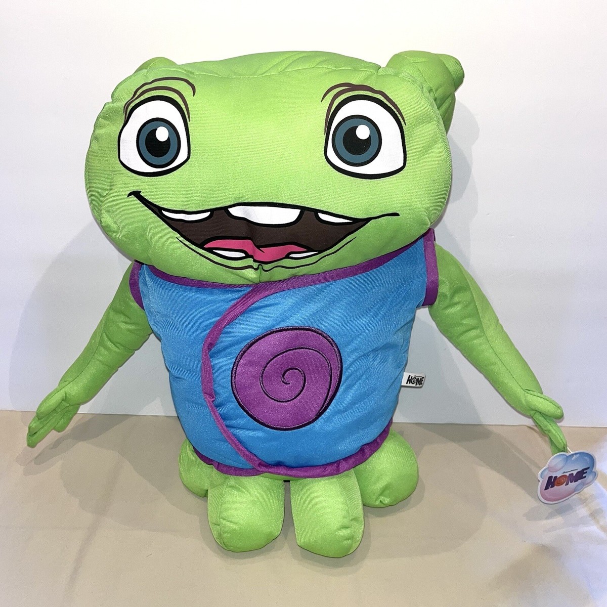 Dreamworks Home Boov Green Lying Large Plush 18