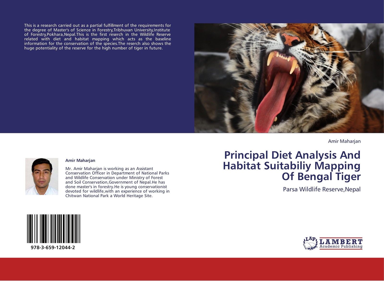 Thumbnail - Amir Maharjan | Principal Diet Analysis And Habitat Suitabiliy Mapping