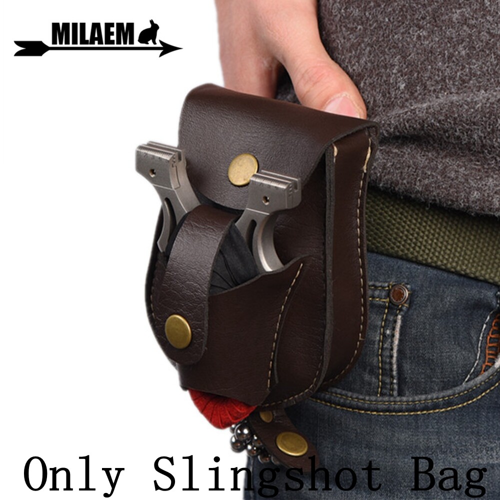 Sling Shot Leather Slingshot Ammo Pouch Slingshot Ammo Pouch In