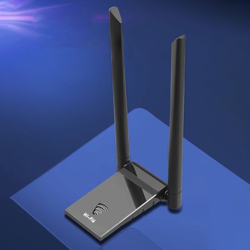 Dual Band Wireless USB WiFi Dongle 1800Mbps Network Card Receiver Wide Coverage - Afbeelding 15 van 15