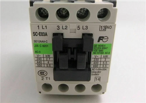 One New Fuji SC-E03A 110VAC Contactor SCE03A Free Shipping - Picture 1 of 2