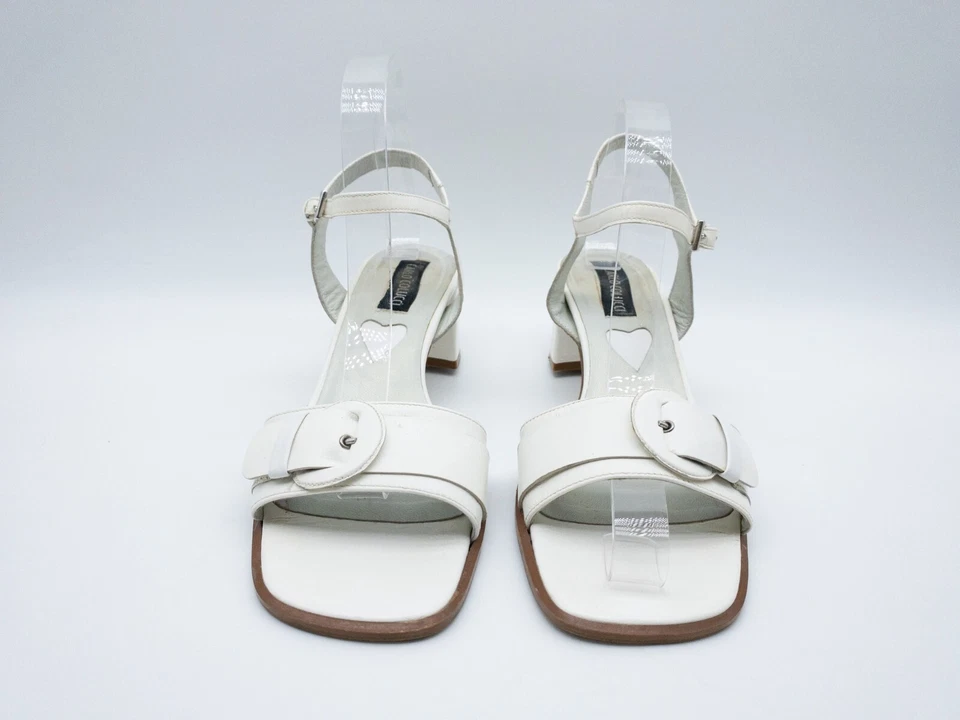 Carlo Colucci Sandalia Para Dama Blanca Talla 39 EU Art. 7704-10 - Imagen 3 de 3