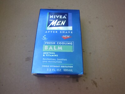 1 NEW NIVEA MEN AFTER SHAVE FRESH COOLING BALM 3.3 OZ DISCONTINUED RARE HTF