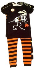 Carters Just One You Snug Fit 2 Pajama Sets 18M Halloween Dinosaurs 4 Pcs
