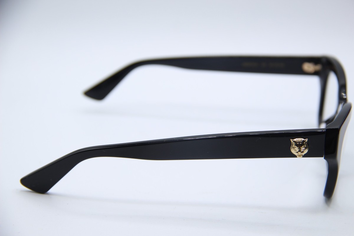 メガネ GUCCI Gucci - GG0031OA - 001 black black transpare Gucci GG0031O Eyeglasses | FREE Shipping - Go-Optic.com