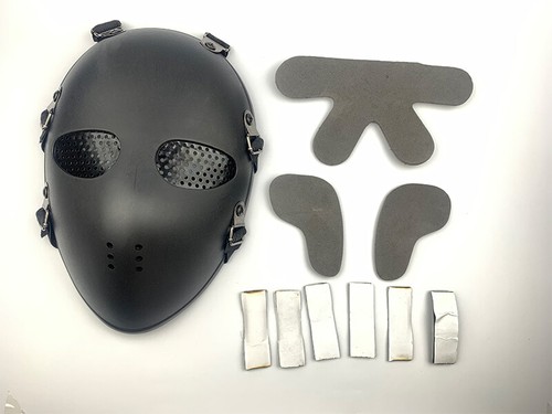 Taktische Vollgesichtsschutzmaske Outdoor Kampf Jagd Zubehör Schießen - Bild 4 von 18