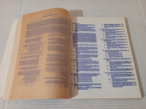 Spirit Masters Book Of Mormon Student Manual LDS Rare Seminary Institute Study - Picture 12 of 21
