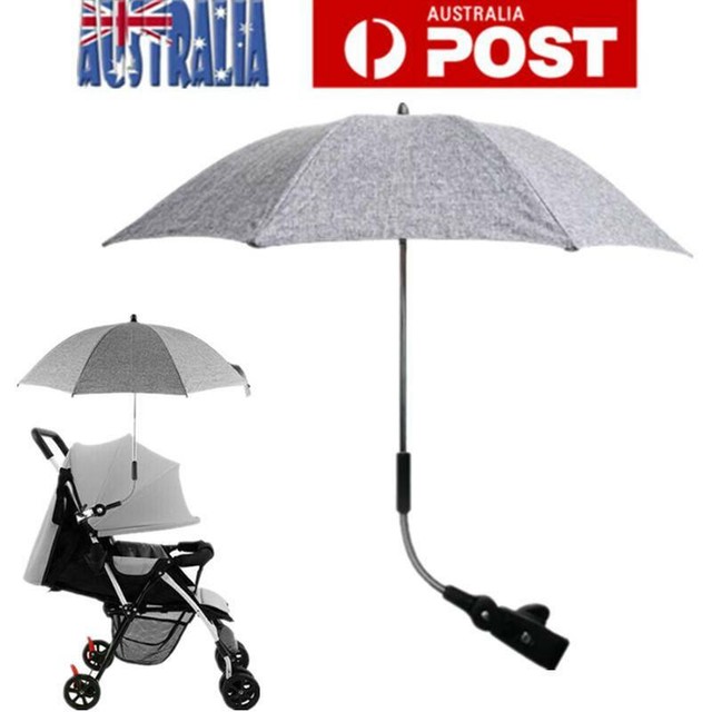 stroller umbrella clamp