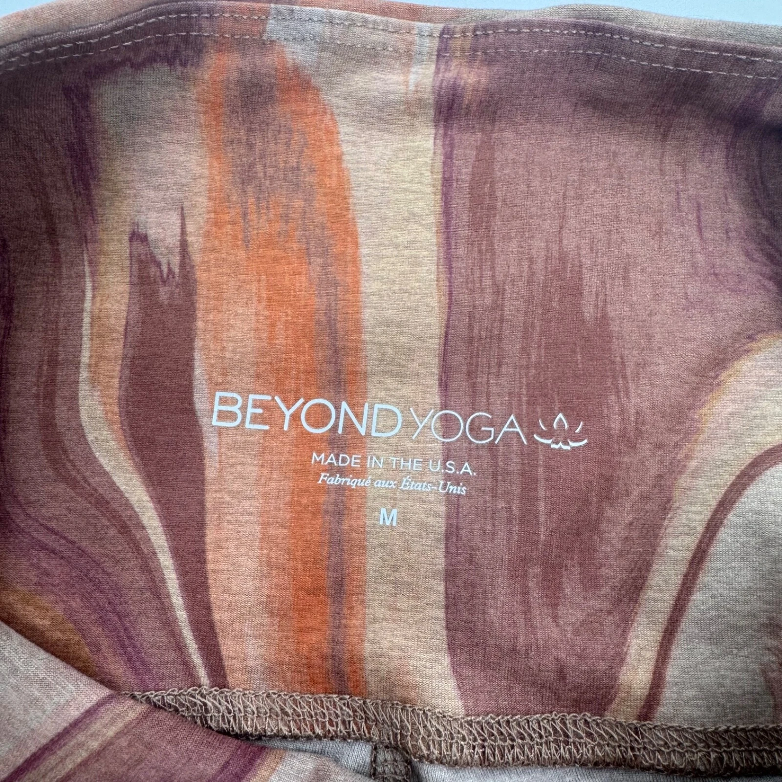 beyond-yoga artsy ankle cropped gym workout comfy leggings