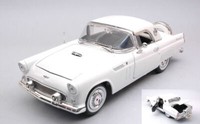 Motormax 1/18 Ford Thunderbird 1956 Hardtop Weiss Statisches Modell Diecast