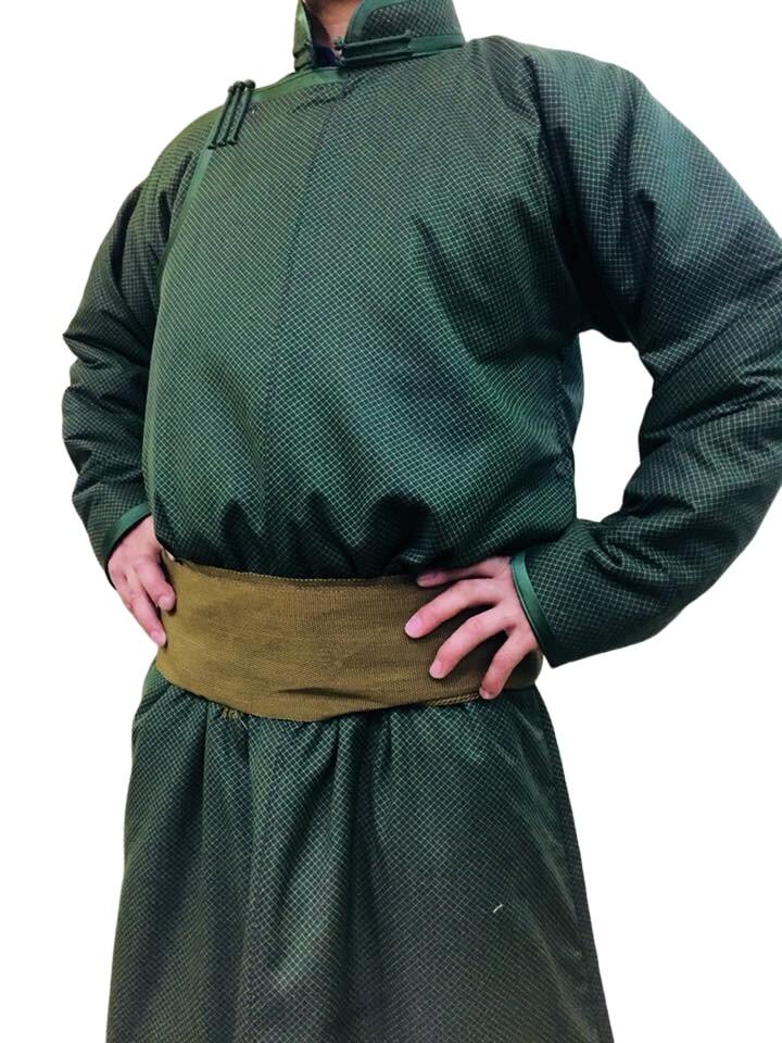 17 th Century Mongolian Men Deel | eBay
