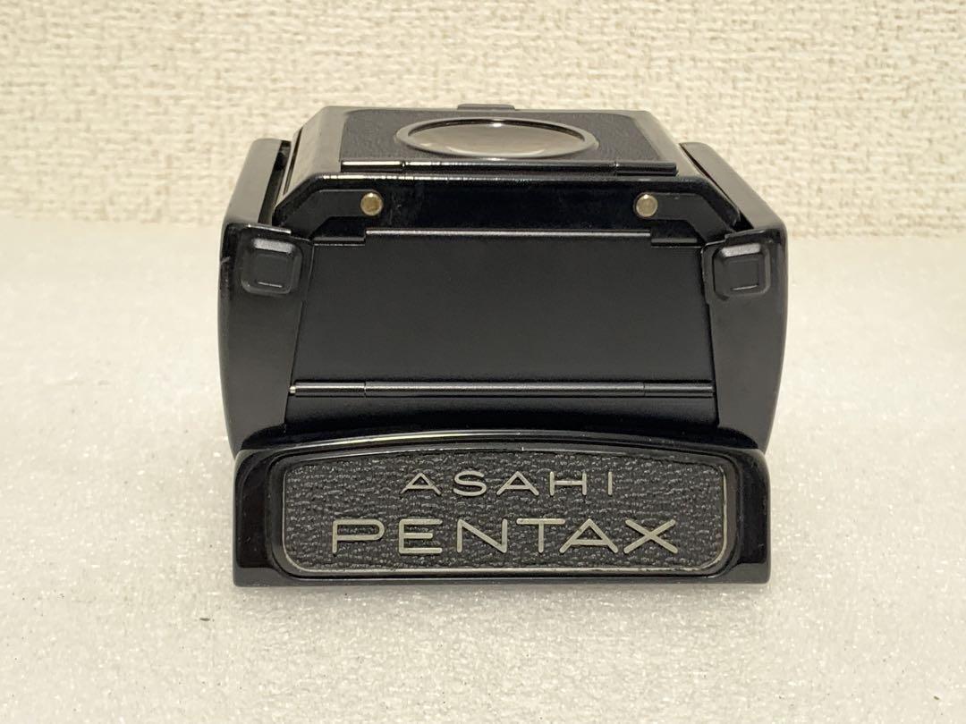 PENTAX 6X7 プリズムファインダー ペンタックス6X7】 TTLペンタプリズムファインダーに触れる