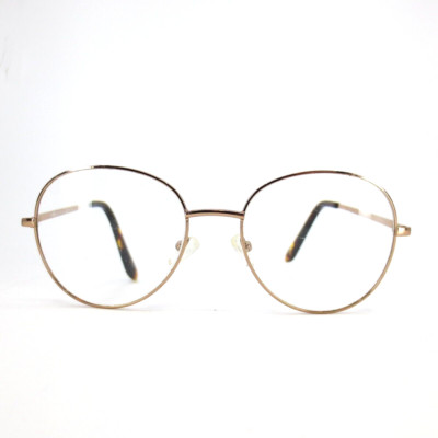 WM 20200 RO/G Round Full Rim rose Gold Eyeglasses Womens Frames 53-18-140