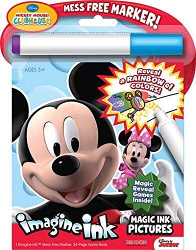 Bendon Disney Mickey Mouse Clubhouse Mess-Free Game Book 