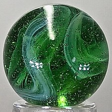 Vintage Swirl Marble .59 Inches Near-Mint Condition Combined Shipping