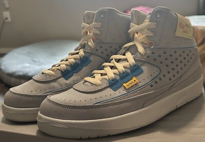 Lightly Used Union LA x Jordan 2 Grey Fog - US Size 7.5 (9W) Very Clean