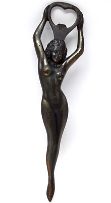 Flaschenöffner Erotische Darstellung Frau Nude woman bottle opener