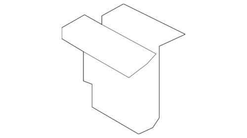 Clip del panel de trim del pilar A para Ford (N/P W704021-S424)