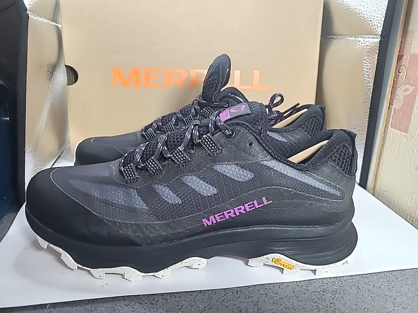 Merrell Moab Speed GTX Mujer Entrenadores para Caminar Senderismo Impermeables UK7.5