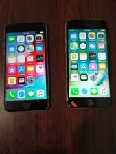 Lot of 2 Apple iPhone 6 16GB Gray For parts or REPAIR 