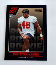 Christian Harris Zenith RED ZONE RC #168 Houston Texans Rookie 2022