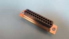 CINCH DBU-25P Qty of 4 per Lot Connector,D-Shell,Cable Mount,RECEPT,25 Contacts
