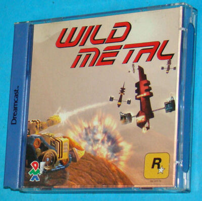 Sega Dreamcast WILD METAL New Sealed Excellent