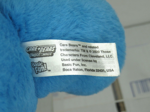 Care Bears - GRUMPY Bear - Peluche 10" imbottito - Sblocca The Magic Basic Fun 2020 - Foto 6 di 6