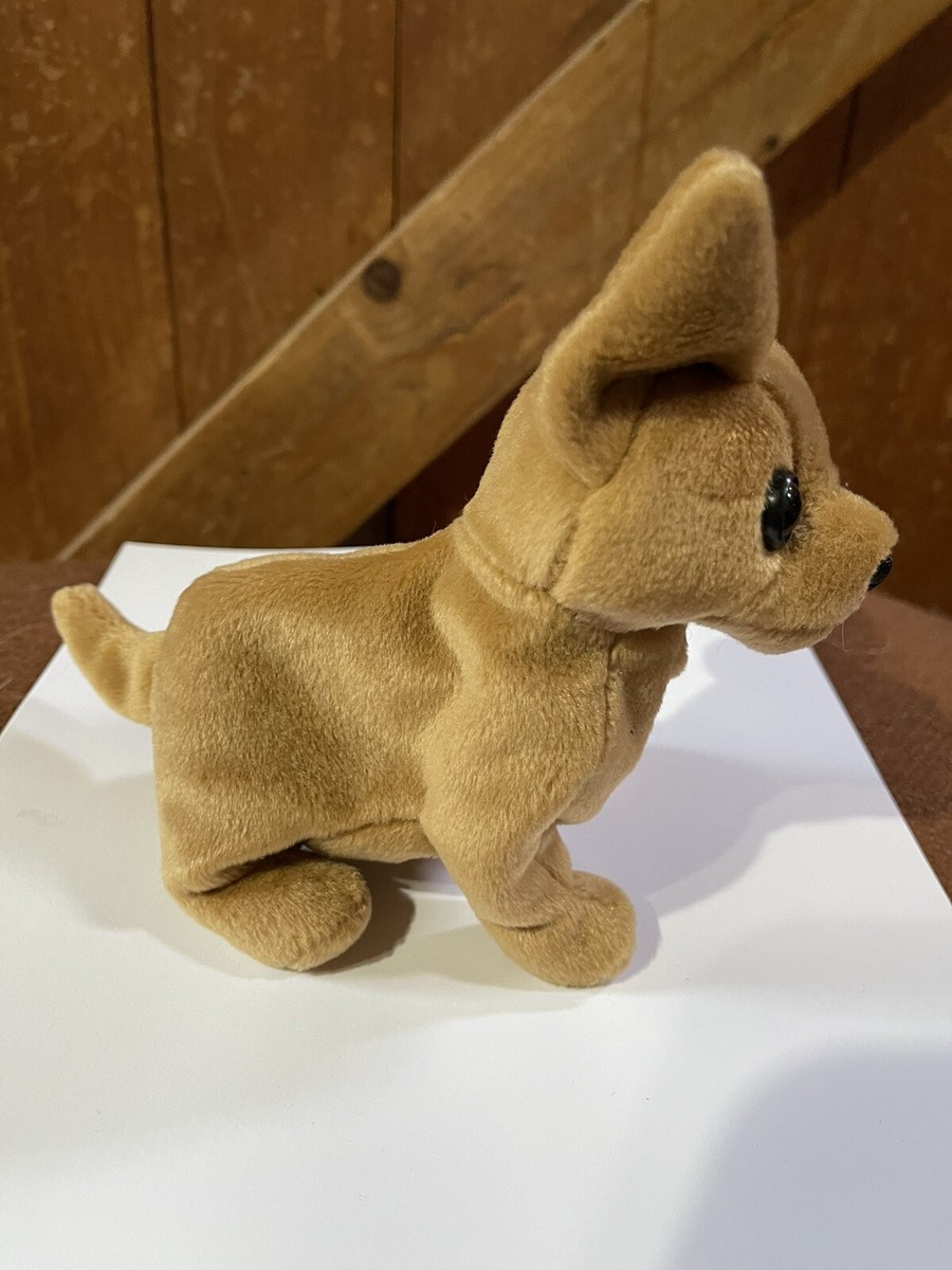 TY Beanie Baby Tiny the Chihuahua Dog 1998 Retired Plush Toy