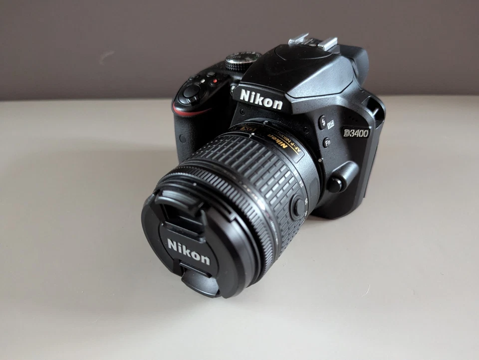 Nikon D3400 DSLR Camera with AF-P DX 18-55 VR Lens  (Perfect Condition) - Image 3 of 4