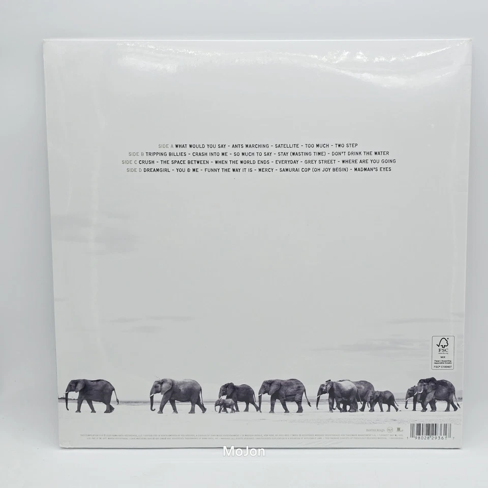 Dave Matthews Band Where Are You Going The Singles '94 to Today Vinyl 2xLP vinyl - Image 4 of 4