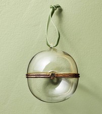 LAST ONE Target Hearth Hand Magnolia Hinged Glass Christmas Tree Ornament Smooth