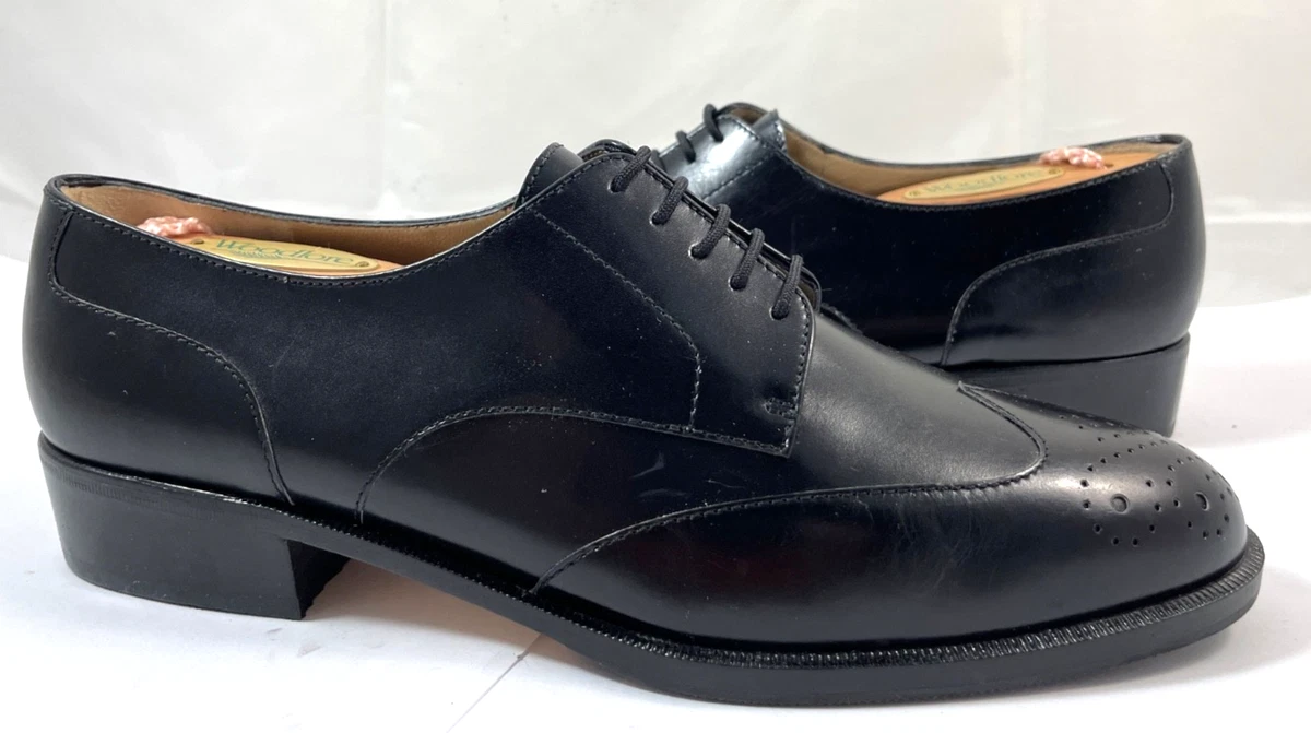 SALVATORE FERRAGAMO MENS PREGIATO - 8.5EE IN BLACK Larry Bird Boston Celtics Mitchell & Ness 1985/86 Hardwood  main image 3