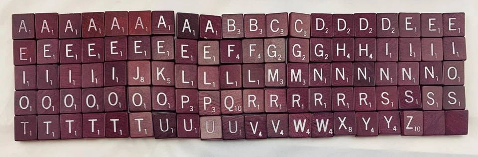 1977 Deluxe Scrabble Game Complete in Very Good Condition FREE SHIPPING - Image 2 of 4