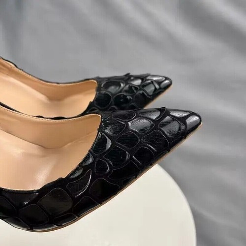 Scarpe donna moda tacco alto a punta decolte sexy stiletto matrimonio festa - Foto 5 di 15