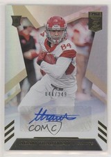 2020 Panini Donruss Elite Rookie 46/349 Adam Trautman #RA-AT Auto 0a3