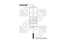 For BGA V165740 SS VALVE