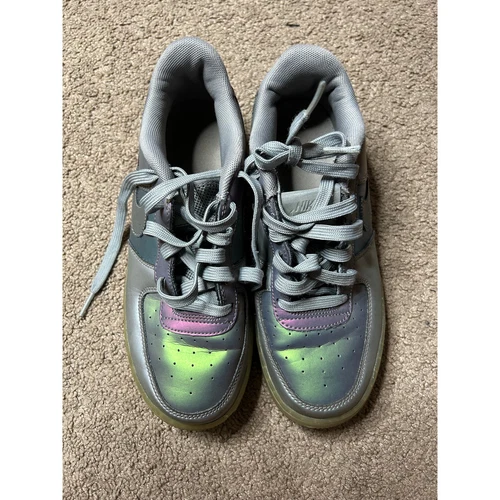 Nike AF1 LV8 GS Easter Anthracite Stealth Iridescent 820438 005 taglia 5 5 anni