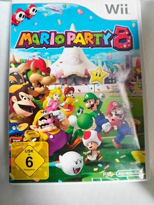 Mario Party 8 für Wii OVP Anleitung Zustand Gut