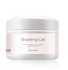 Strong Hold Braiding gel Braid Loc and Twist Gel extra Hold