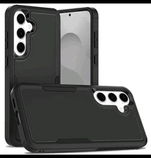 For Samsung Galaxy S25 FE Phone Case Heavy-Duty Tough Rugged Dual Layer Cover